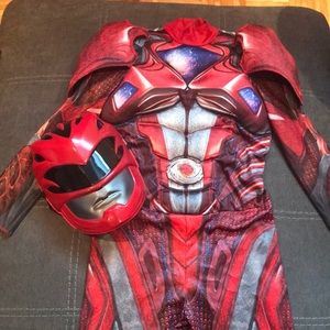 Boys Red Power Ranger Costume